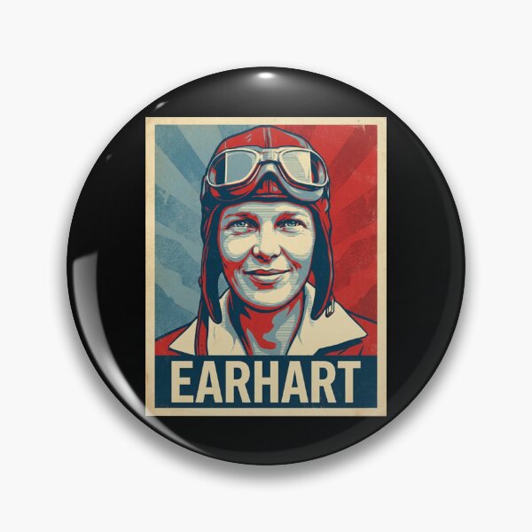Item preview, Amelia Earhart Hope Style Retro Poster Art designed and sold by DamianRoy88.