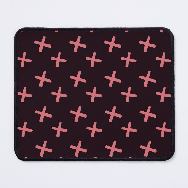 Item preview, Pink and black criss-cross pattern designed and sold by Home Cyn Home.
