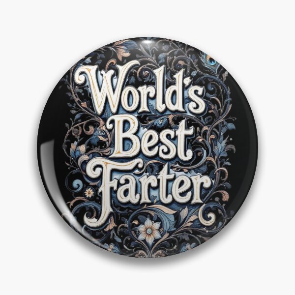 Item preview, World’s Best Farter Decorative Typography designed and sold by SteadyRolling.