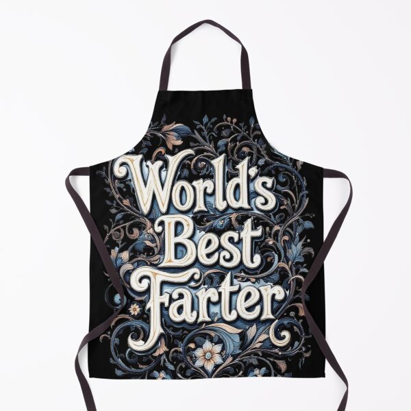 Item preview, World’s Best Farter Decorative Typography designed and sold by SteadyRolling.