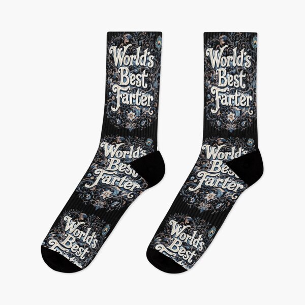 Item preview, World’s Best Farter Decorative Typography designed and sold by SteadyRolling.