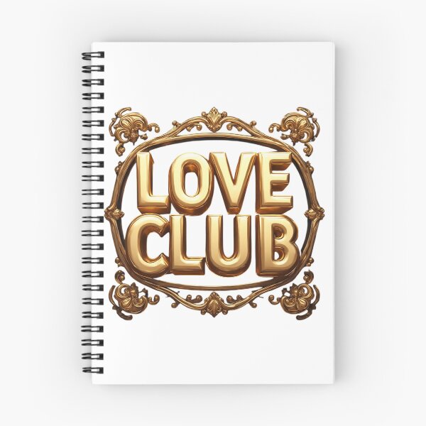 Item preview,  Golden Love Club Ornate Typography Art designed and sold by newvisionart191.