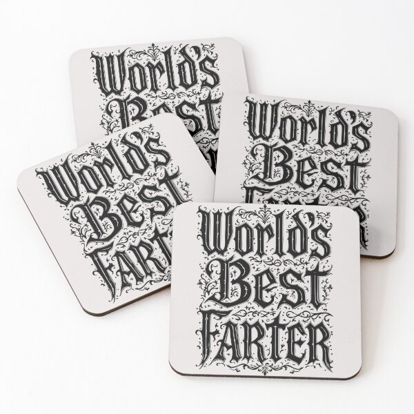 Item preview, World’s Best Farter Blackletter designed and sold by SteadyRolling.
