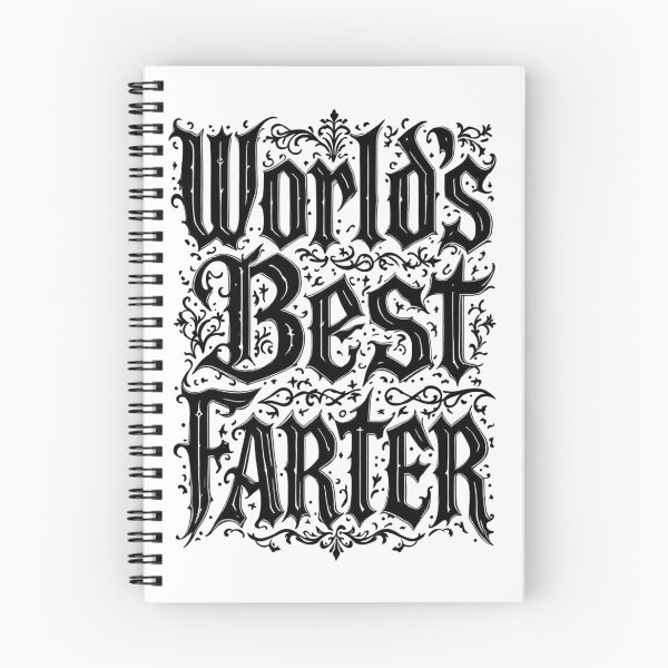 Item preview, World’s Best Farter Blackletter designed and sold by SteadyRolling.