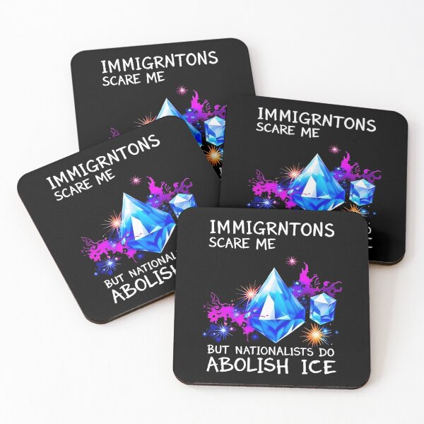 Item preview, Abolish ICE Immigrants Don't Scare Me But Nationalists Do - Abolish Ice designed and sold by Uglyandcute.