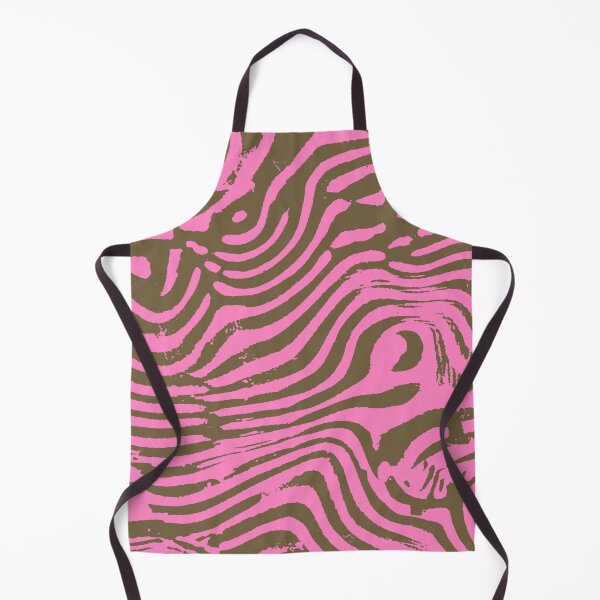Item preview, Hot Pink Olive Zebra Stripe Pattern Bold Mod Boho Animal Stripe Abstract designed and sold by trajeado14.