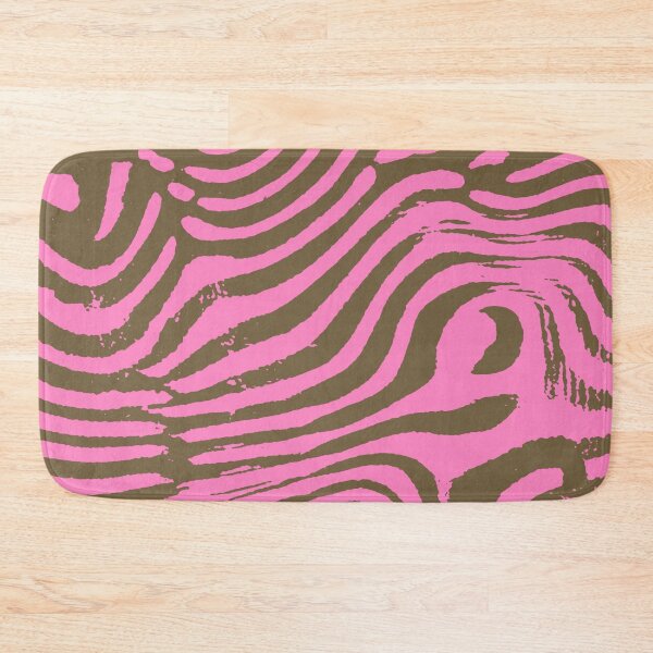 Item preview, Hot Pink Olive Zebra Stripe Pattern Bold Mod Boho Animal Stripe Abstract designed and sold by trajeado14.