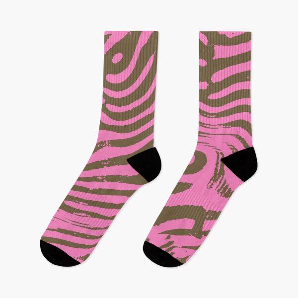 Item preview, Hot Pink Olive Zebra Stripe Pattern Bold Mod Boho Animal Stripe Abstract designed and sold by trajeado14.