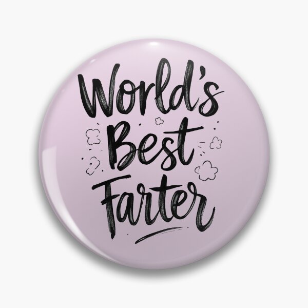 Item preview, World’s Best Farter Handwritten Text designed and sold by SteadyRolling.