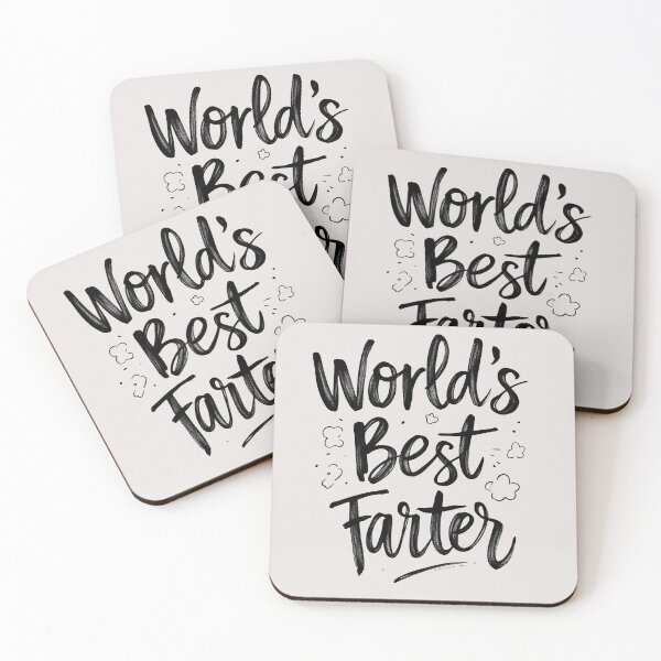 Item preview, World’s Best Farter Handwritten Text designed and sold by SteadyRolling.