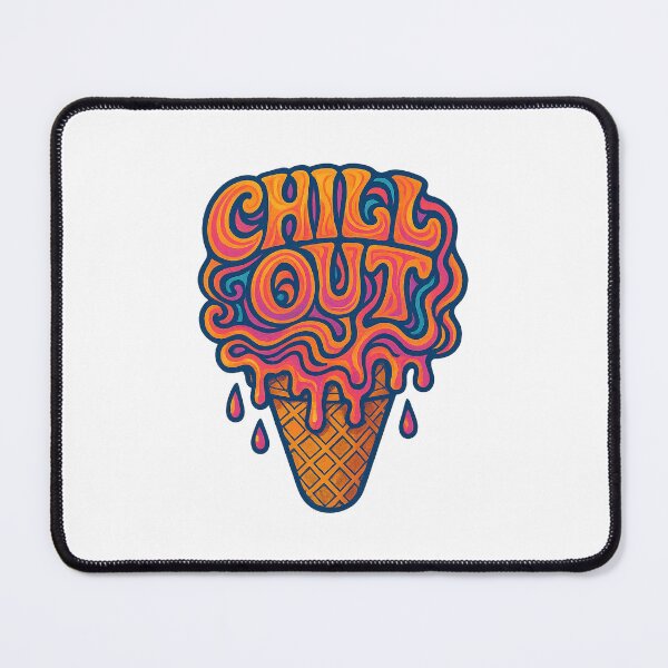 Item preview, Chill Out Psychedelic Ice Cream designed and sold by chromatalove.