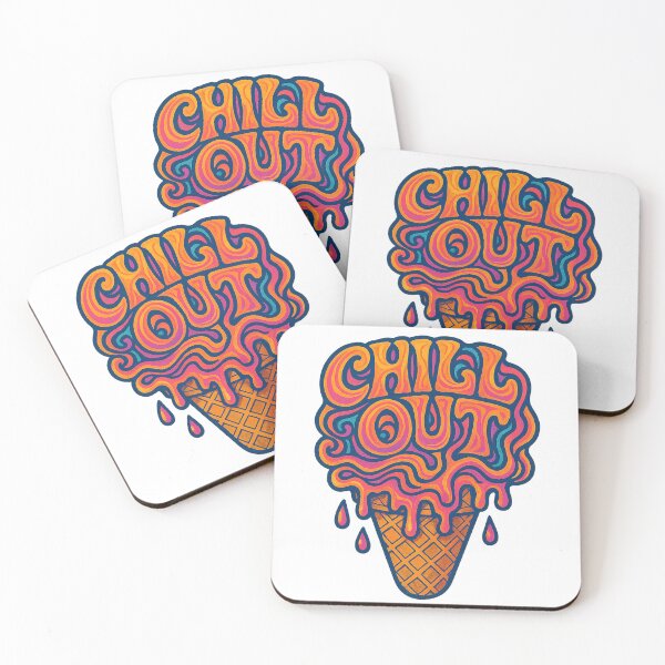 Item preview, Chill Out Psychedelic Ice Cream designed and sold by chromatalove.