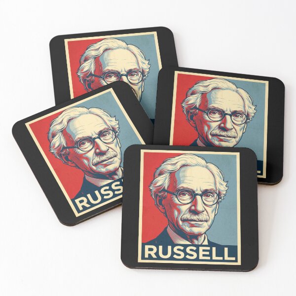 Item preview, Bertrand russell Hope Style Retro Poster Art designed and sold by DamianRoy88.