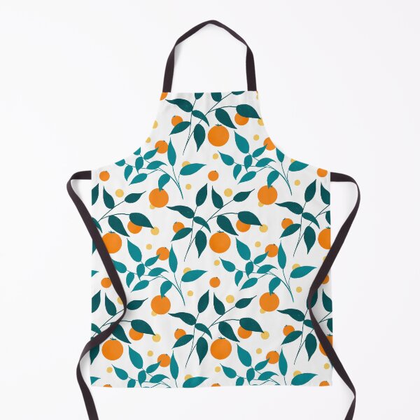 Item preview, teal orange tree branches designed and sold by Home Cyn Home.