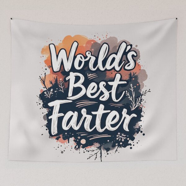 Item preview, World’s Best Farter Artistic Text designed and sold by SteadyRolling.