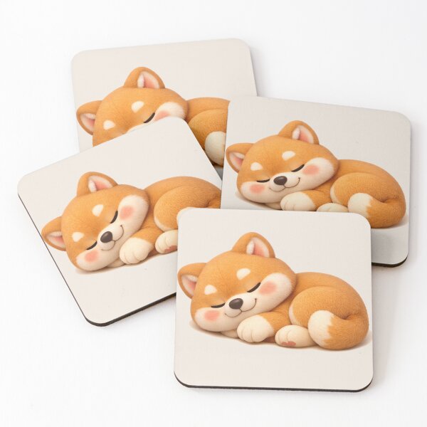 Item preview, Sleeping Dog Comfort Art – Cozy Dogmom Illustration designed and sold by dogmomtees.