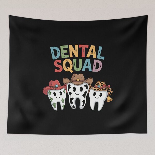 Item preview, Cowboy Dental Squad Dental Hygienist Dentist Hygienist designed and sold by LittleBO5.
