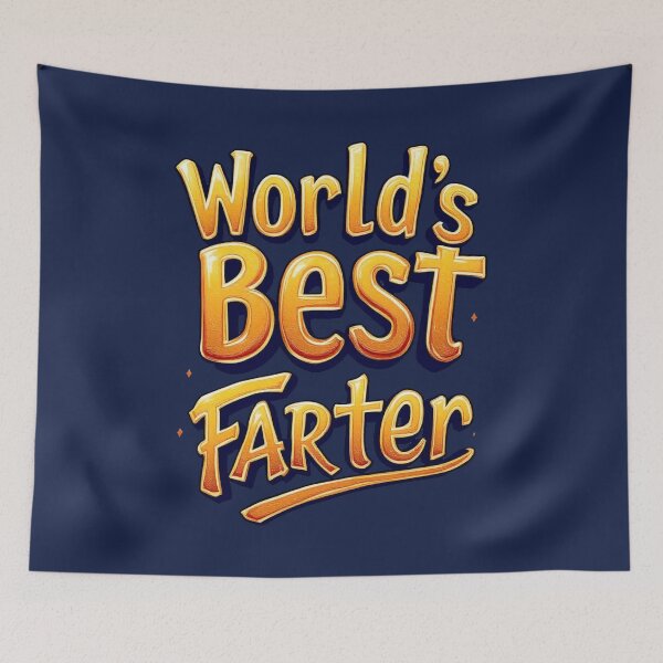 Item preview, World’s Best Farter Bold Text designed and sold by SteadyRolling.