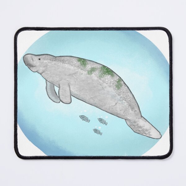 Item preview, Cute Manatee designed and sold by Maddy Moon.