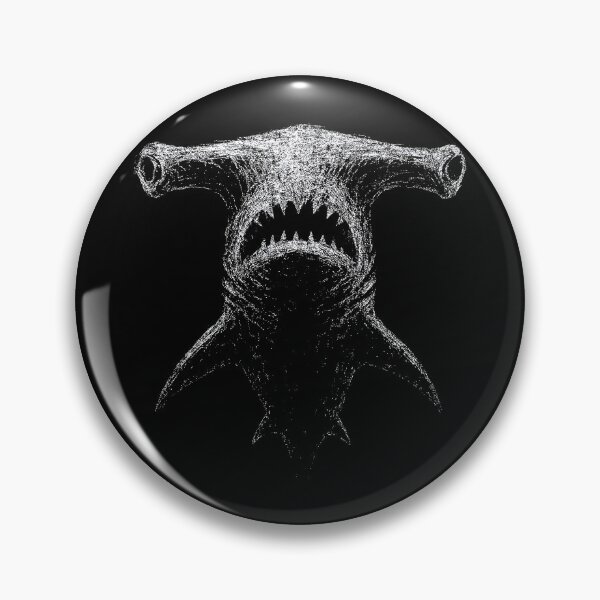 Item preview, Hammerhead Shark – Dark Ocean Horror designed and sold by Mortisigil.