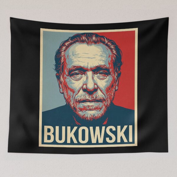 Item preview, Charles Bukowski Hope Style Retro Poster Art designed and sold by DamianRoy88.