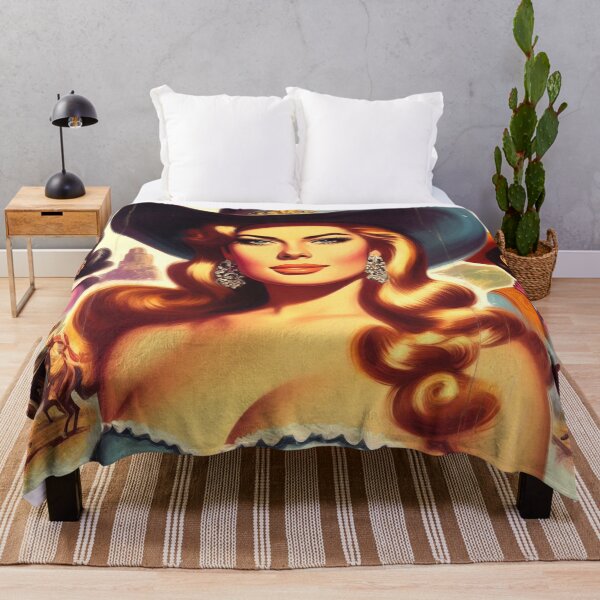Item preview, Cute Retro Rodeo Girl designed and sold by PulpVintage.