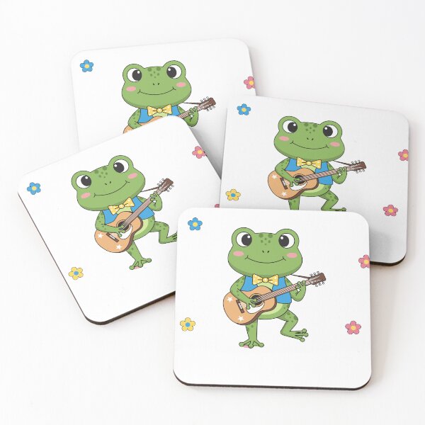 Item preview, frog playing banjo designed and sold by ELK20.