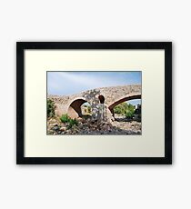 Roman bridge in Pollenca Framed Print