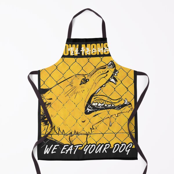Item preview, Yellow Monsters We Eat Your Dog Textless designed and sold by mehdi-inzar.
