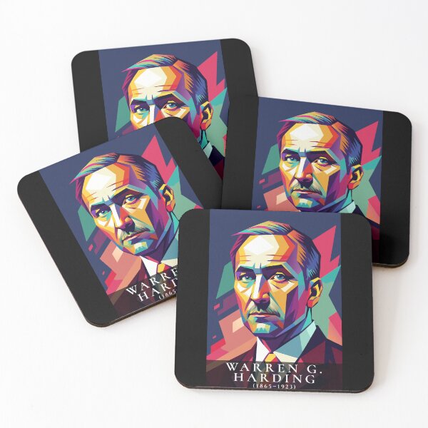 Item preview, Warren G. Harding designed and sold by Har-vee.