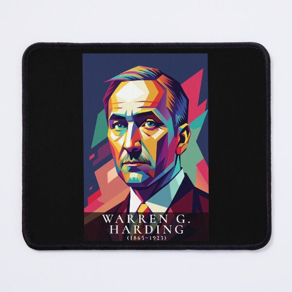Item preview, Warren G. Harding designed and sold by Har-vee.