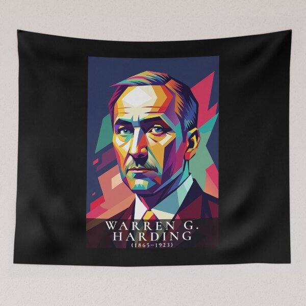 Item preview, Warren G. Harding designed and sold by Har-vee.