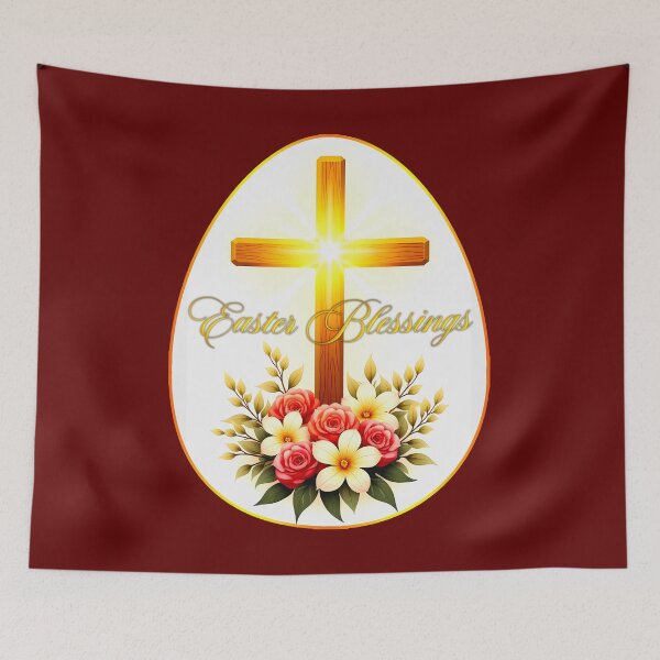 Item preview, Easter Blessings – Christian Faith Art designed and sold by Topoartispp.