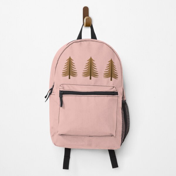 Item preview, Brown and pink pine trees designed and sold by Home Cyn Home.