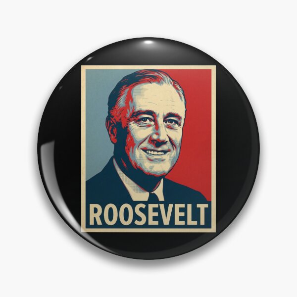 Item preview, Franklin D. Roosevelt Hope Style Retro Poster Art designed and sold by DamianRoy88.