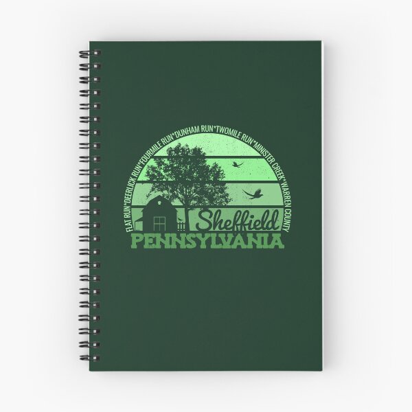 Item preview, Sheffield Pennsylvania Sunset Retro Vintage Local Pride Logo designed and sold by CRHPOD20.