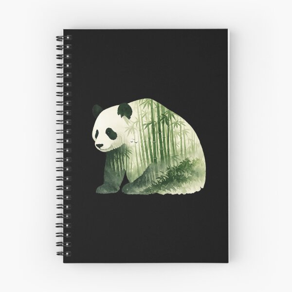 Item preview, Double Exposure Panda in Bamboo Forest designed and sold by optimusprime39.