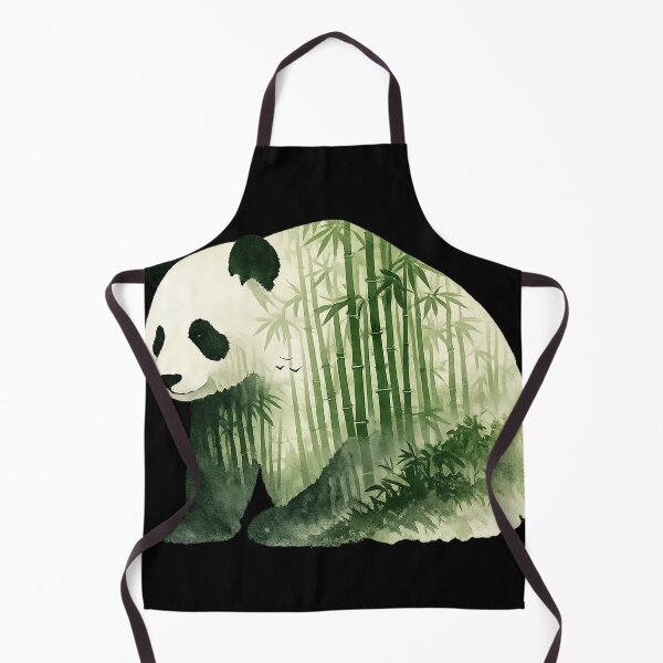 Item preview, Double Exposure Panda in Bamboo Forest designed and sold by optimusprime39.