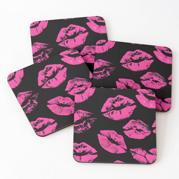 Item preview, Hot Pink Lipstick Pattern – Glam Makeup Background for Stickers, Phone Cases, Pillows & More designed and sold by Rhym3Zone.