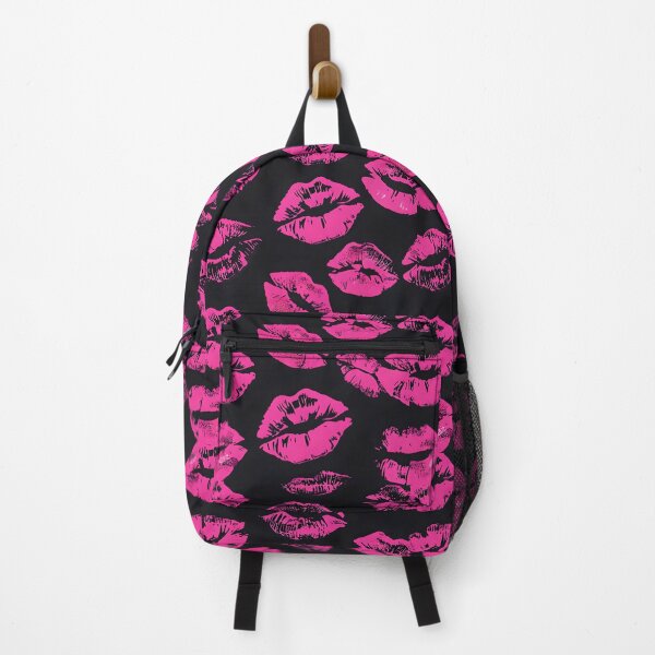 Item preview, Hot Pink Lipstick Kiss Art – Bold Graphic Design Valentines Day designed and sold by Rhym3Zone.
