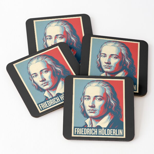 Item preview, Friedrich Hölderlin Hope Style Retro Poster Art designed and sold by DamianRoy88.