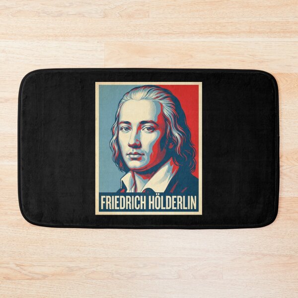 Item preview, Friedrich Hölderlin Hope Style Retro Poster Art designed and sold by DamianRoy88.
