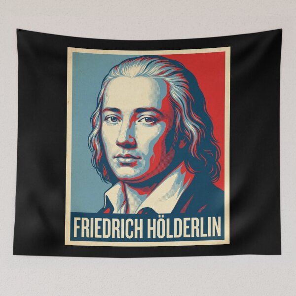 Item preview, Friedrich Hölderlin Hope Style Retro Poster Art designed and sold by DamianRoy88.