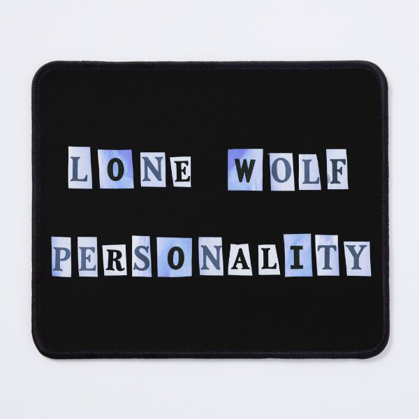 Item preview, Lone Wolf Personality  designed and sold by LindasPhotoArt.
