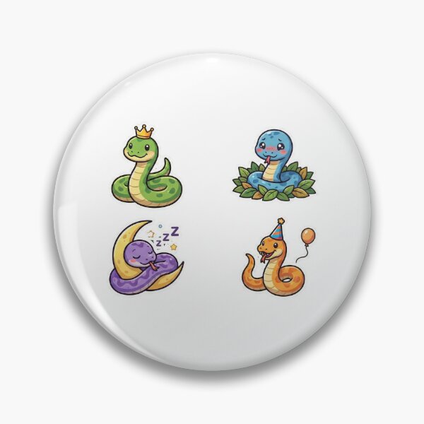 Item preview, Chibi Snake Pack designed and sold by SiksisArt.