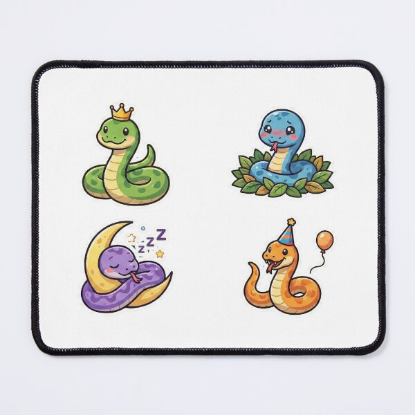 Item preview, Chibi Snake Pack designed and sold by SiksisArt.