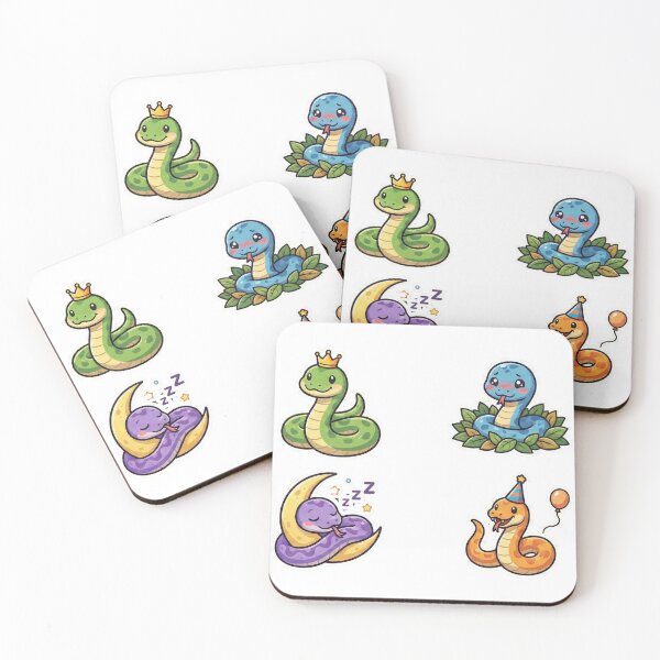 Item preview, Chibi Snake Pack designed and sold by SiksisArt.