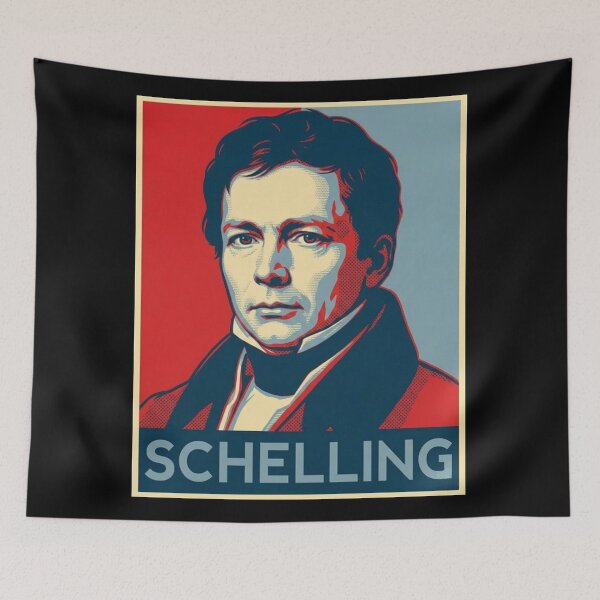 Item preview, Friedrich Wilhelm Joseph Schelling Hope Style Retro Poster Art designed and sold by DamianRoy88.