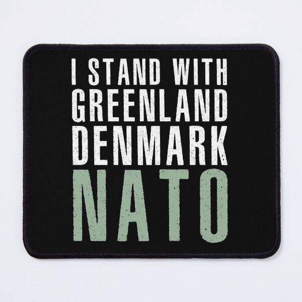 Item preview, I Stand With Greenland Denmark NATO designed and sold by SheriPeroni.