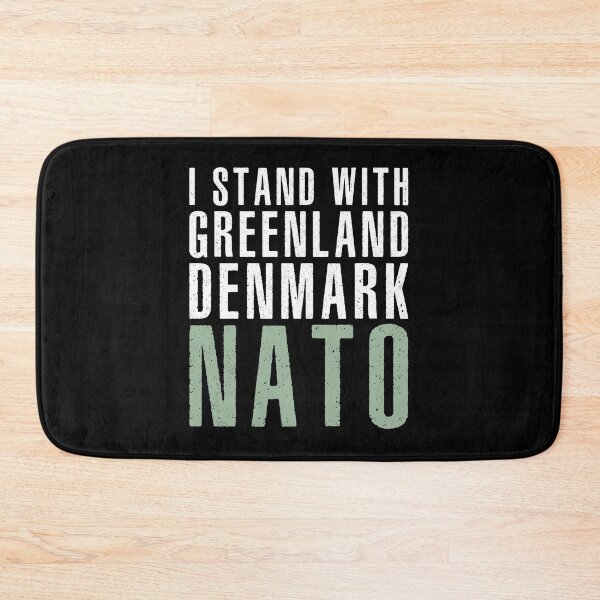 Item preview, I Stand With Greenland Denmark NATO designed and sold by SheriPeroni.